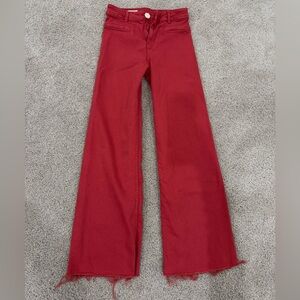 Girls Red Zara Jeans size 13-14